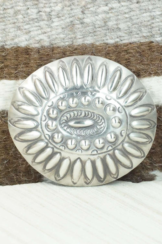 Sterling Silver Belt Buckle - Carson Blackgoat