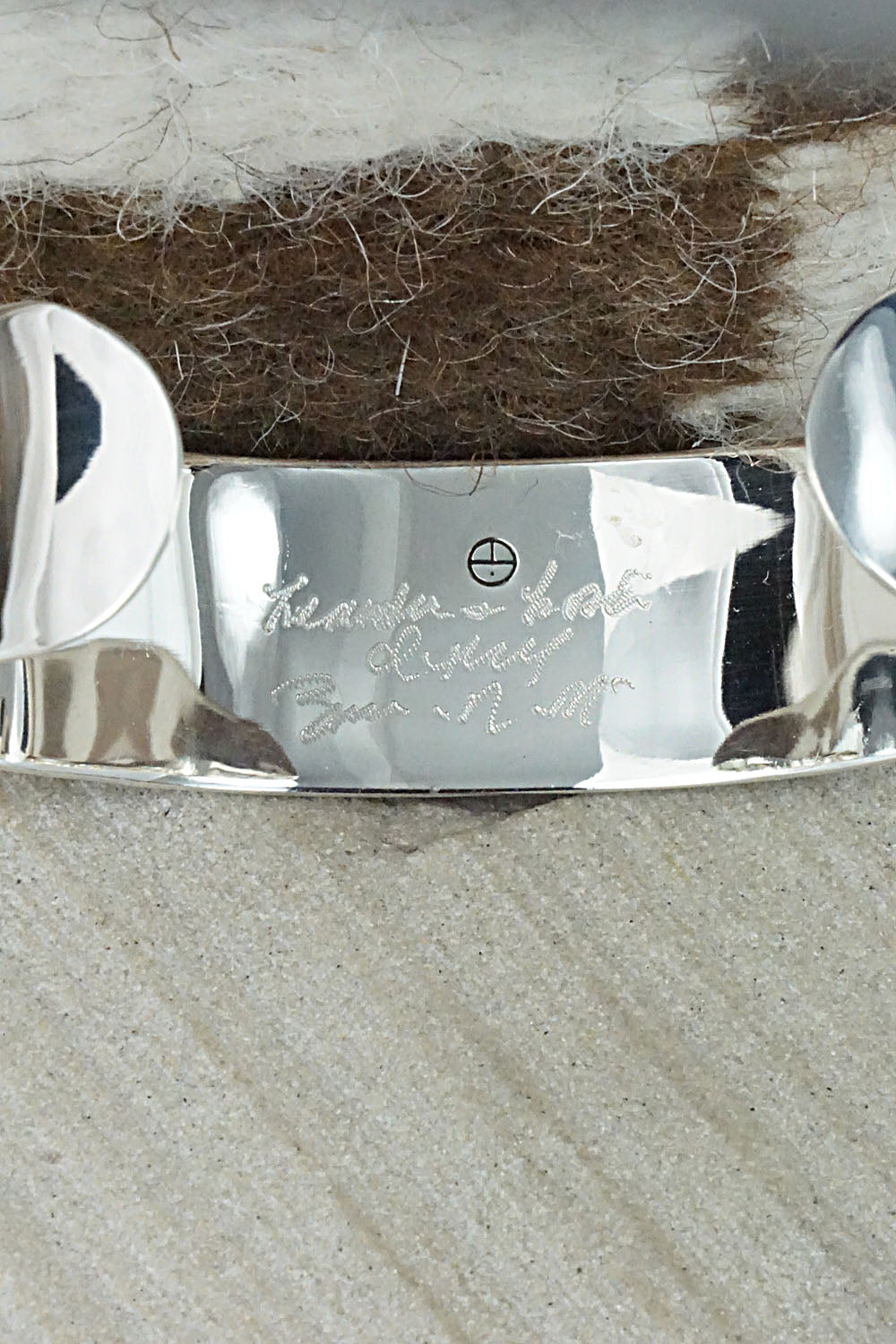 Multi Stone & Sterling Silver Inlay Bracelet - Leander Othole