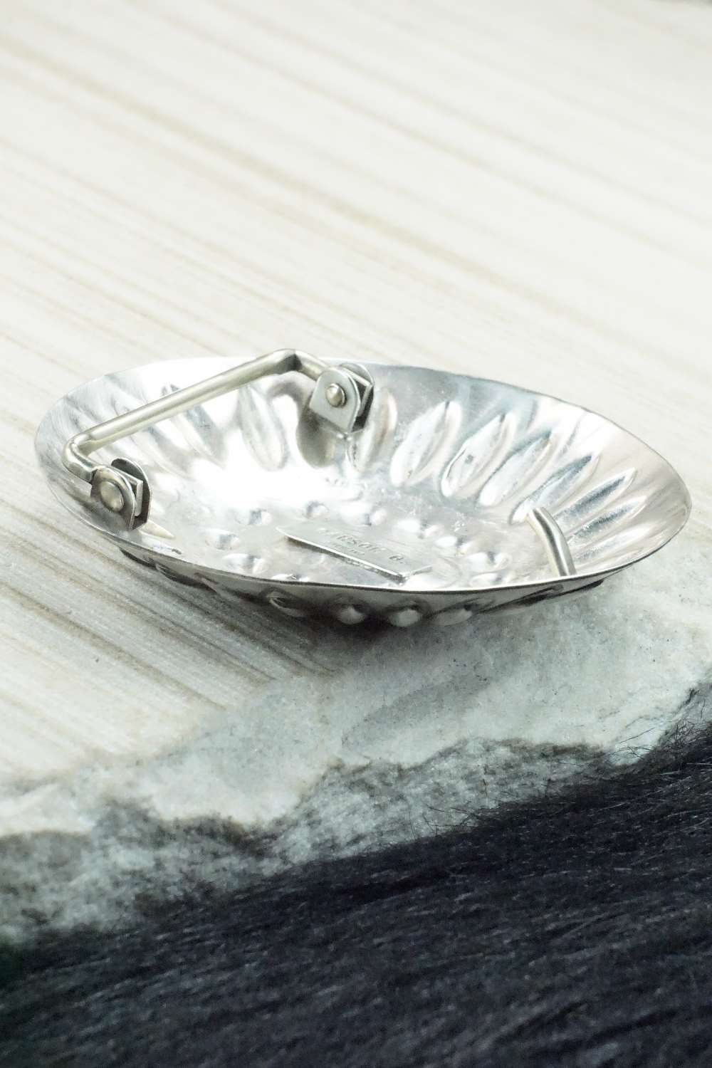 Sterling Silver Belt Buckle - Carson Blackgoat