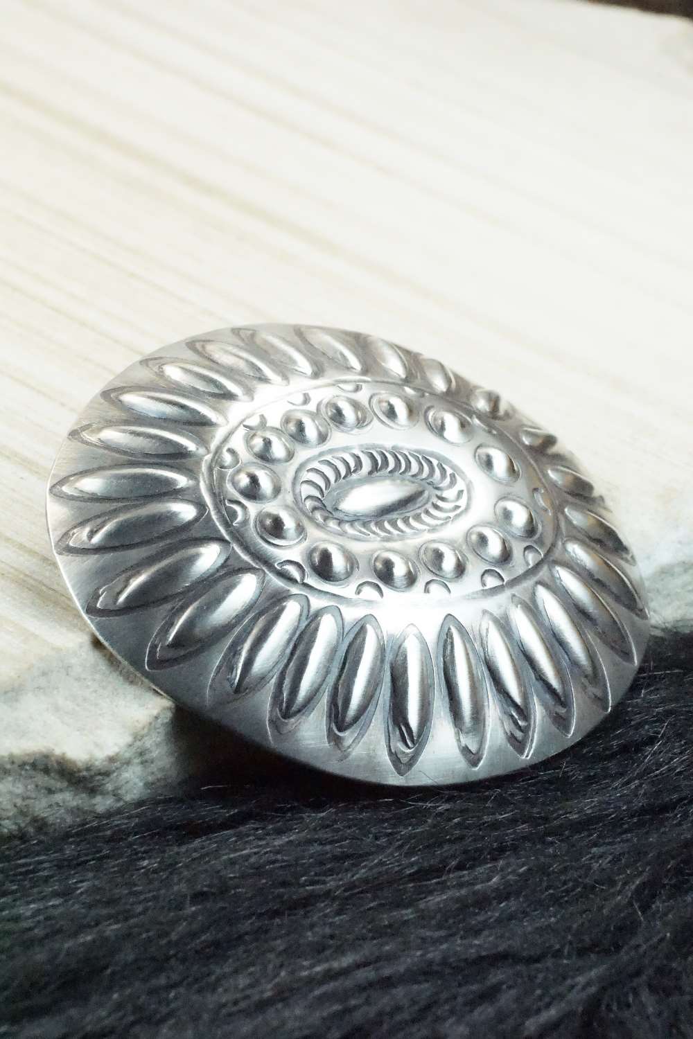 Sterling Silver Belt Buckle - Carson Blackgoat