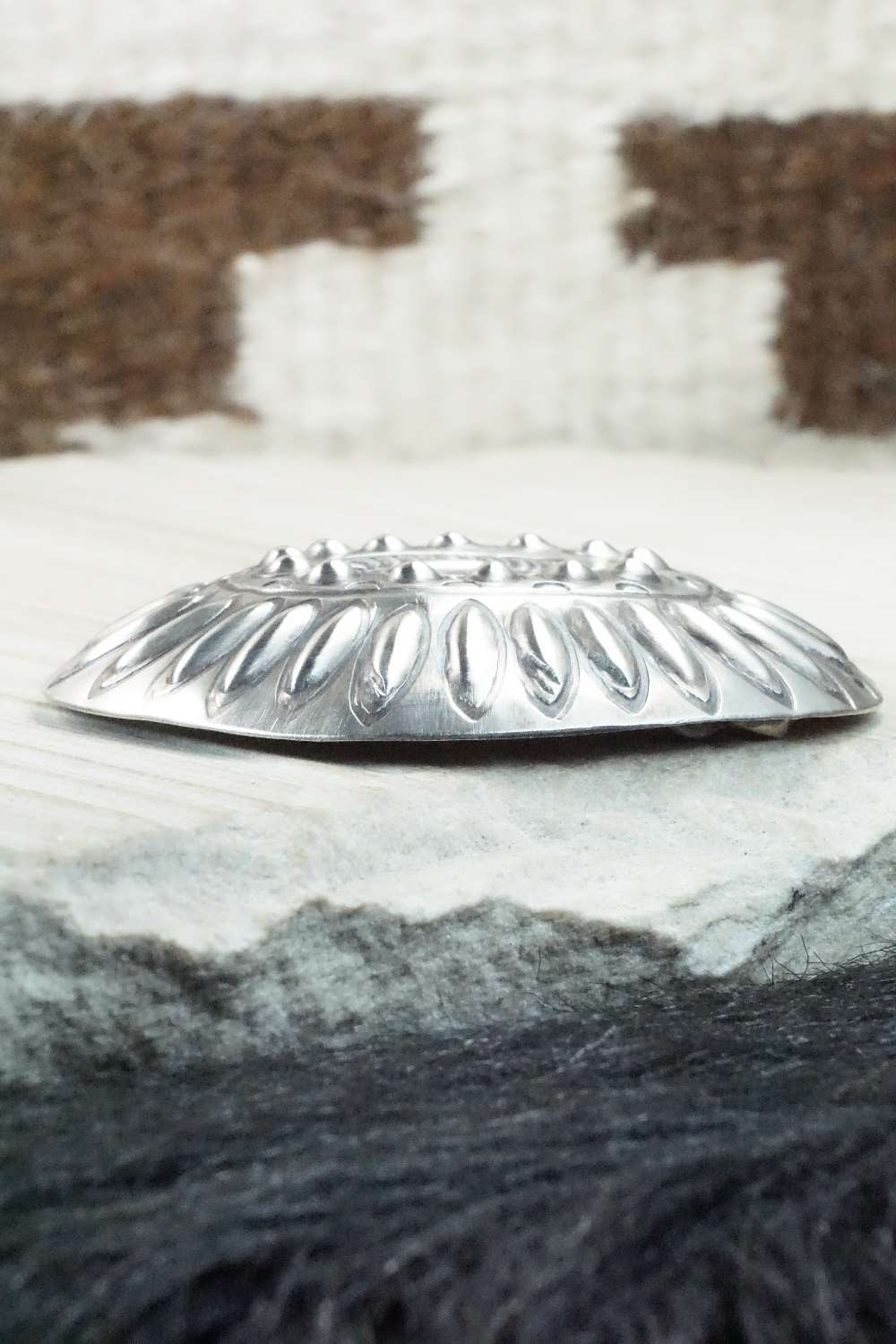 Sterling Silver Belt Buckle - Carson Blackgoat