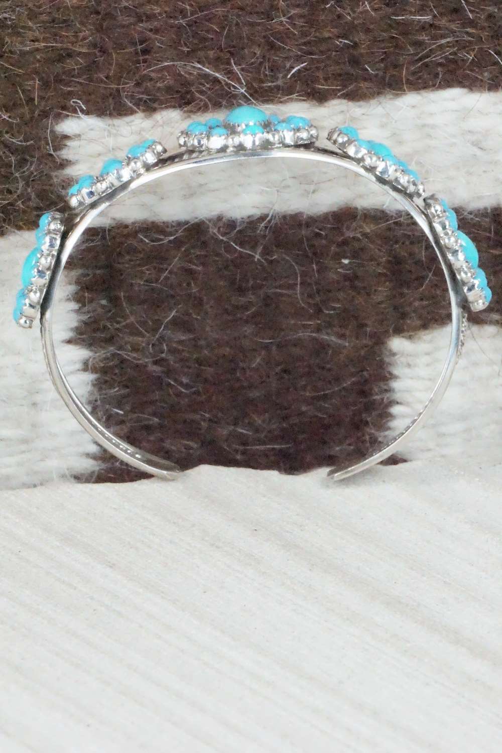 Turquoise & Sterling Silver Bracelet - Nathaniel Curley