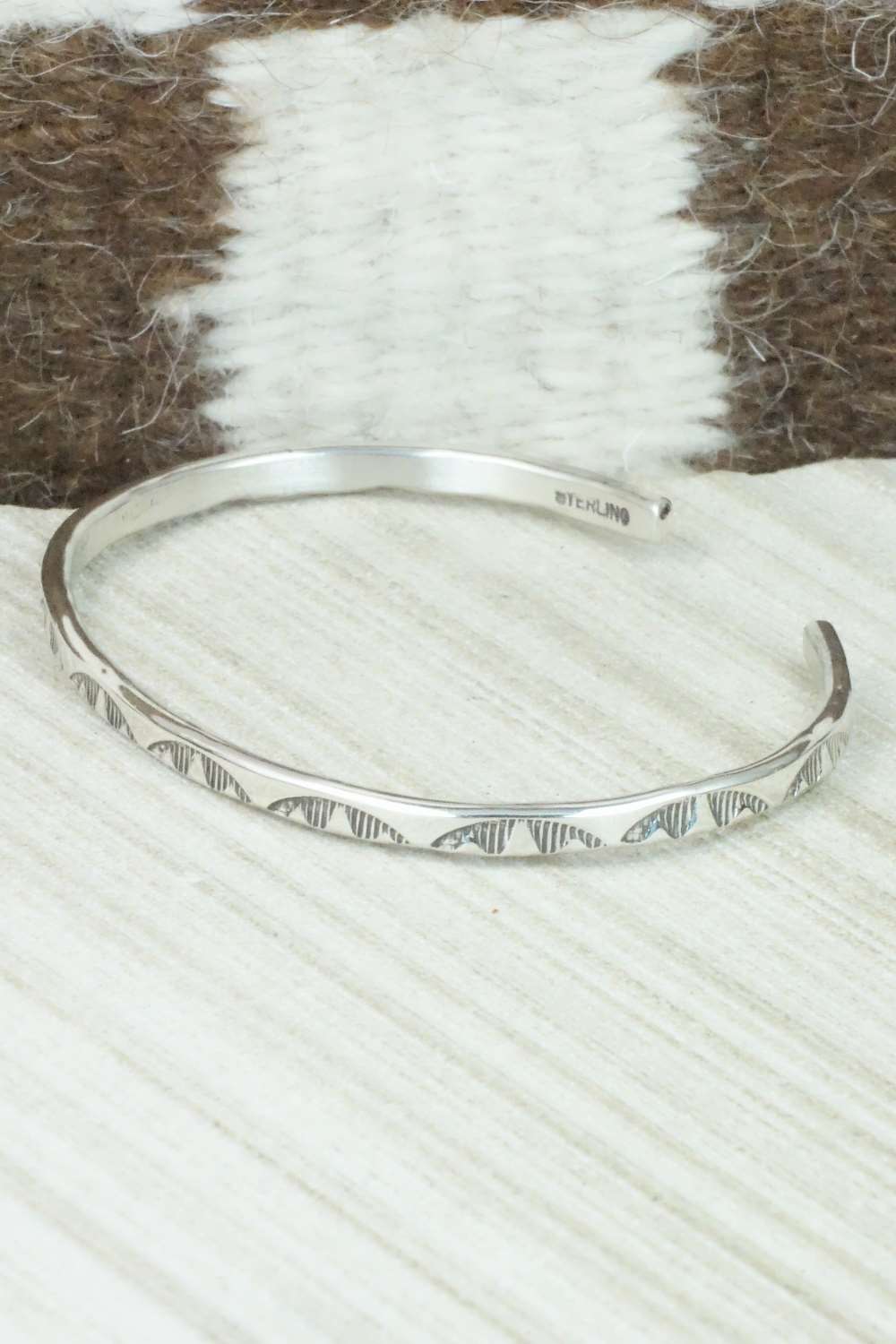 Sterling Silver Bracelet - Elaine Tahe