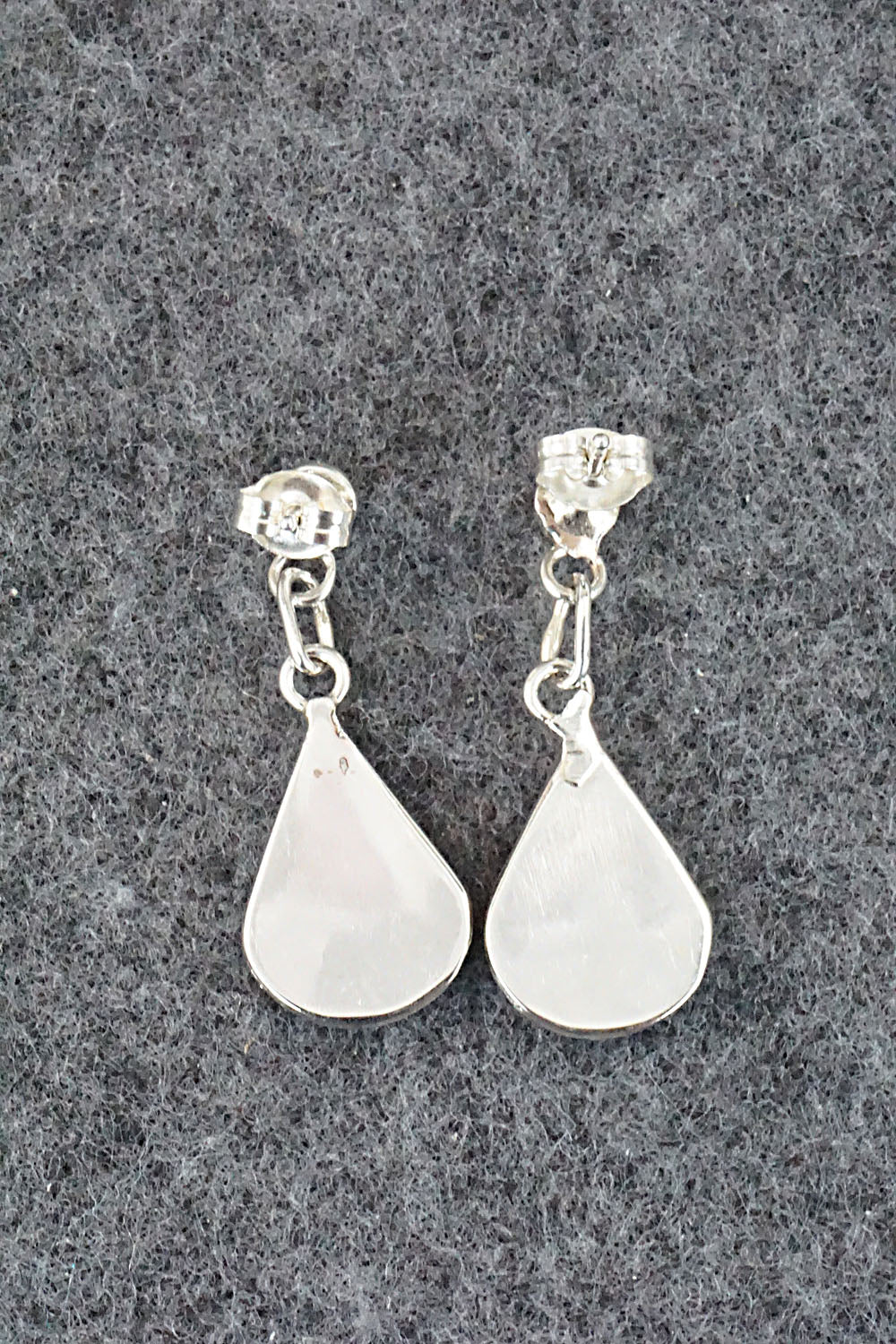 Turquoise & Sterling Silver Earrings - Orena Leekya