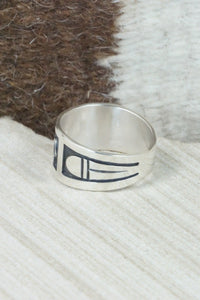 Sterling Silver Ring - Timothy Mowa - Size 12