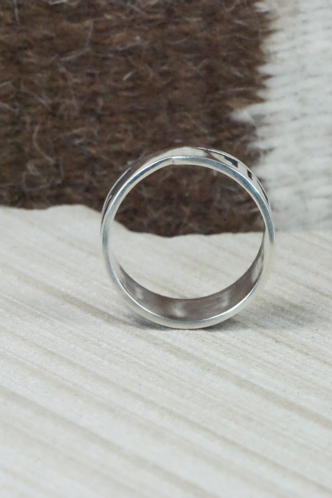 Sterling Silver Ring - Timothy Mowa - Size 12