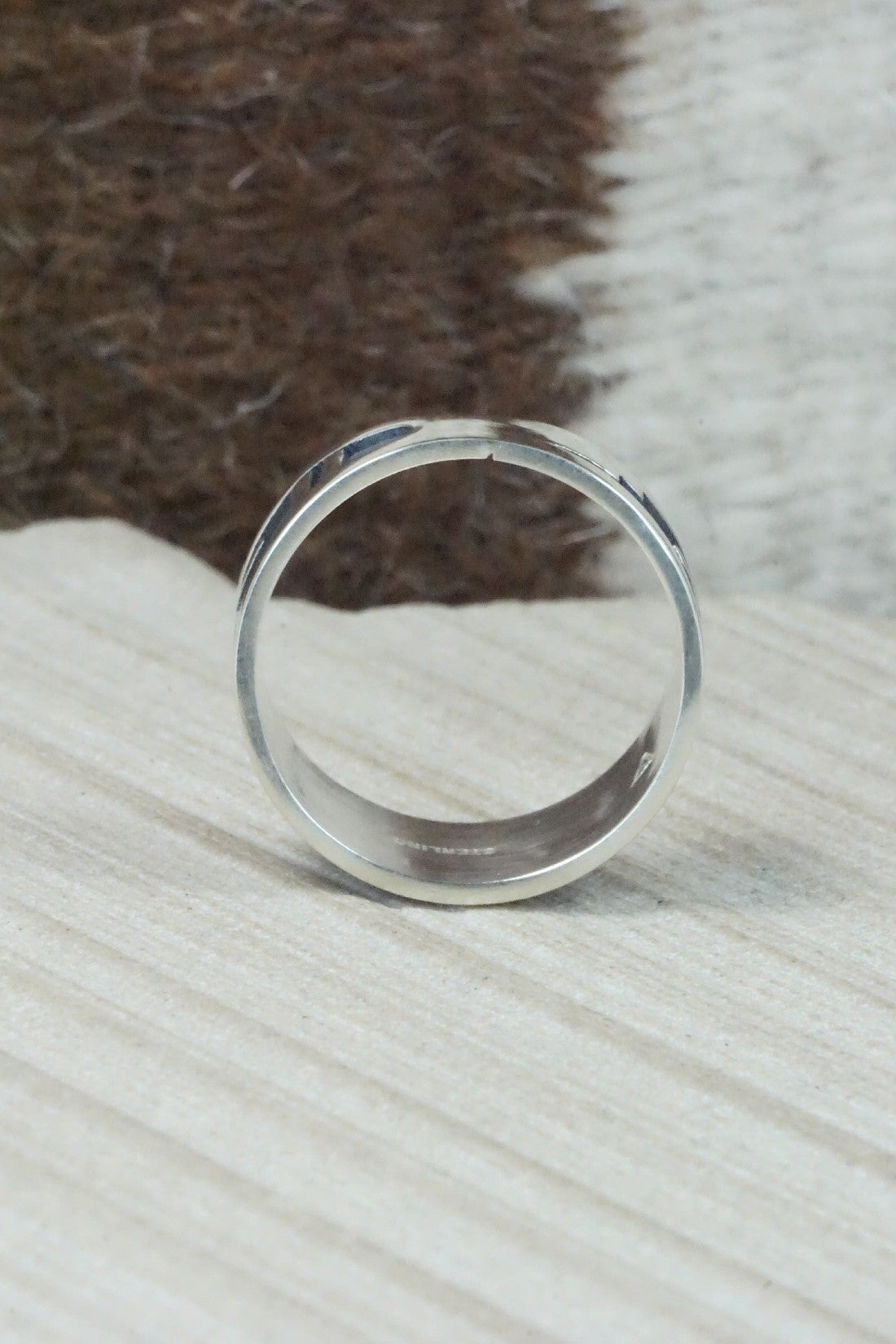 Sterling Silver Ring - Timothy Mowa - Size 12