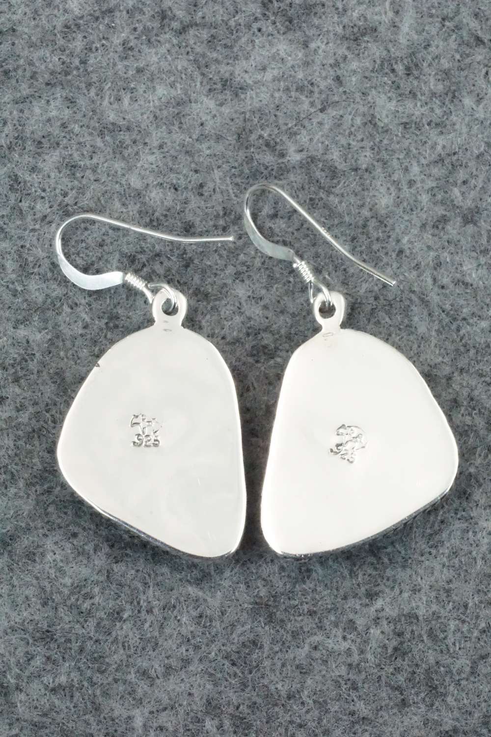 Variscite & Sterling Silver Earrings - Letricia Largo