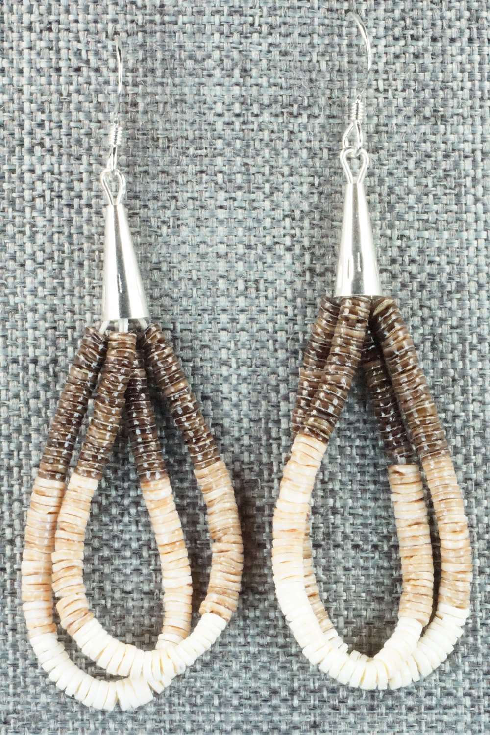 Shell & Sterling Silver Earrings - Ramona Bird