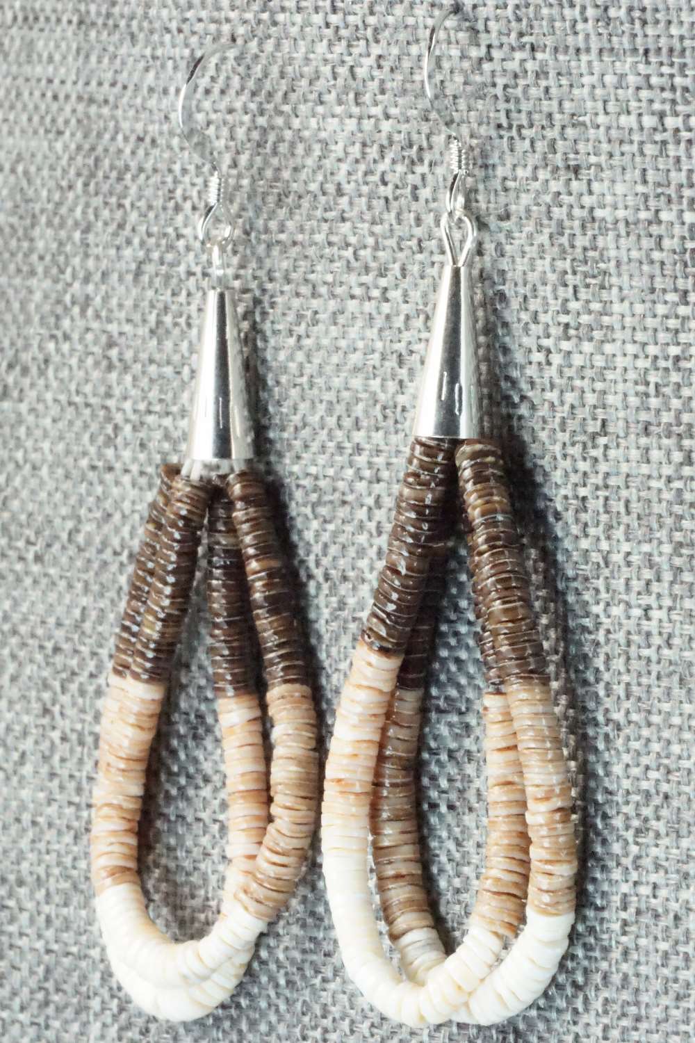Shell & Sterling Silver Earrings - Ramona Bird