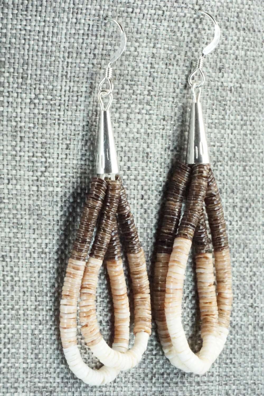 Shell & Sterling Silver Earrings - Ramona Bird
