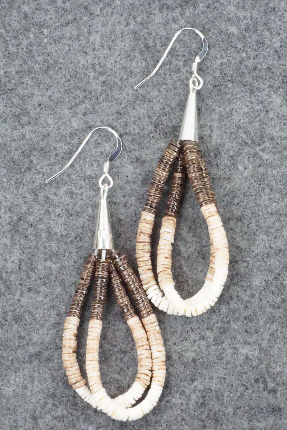 Shell & Sterling Silver Earrings - Ramona Bird