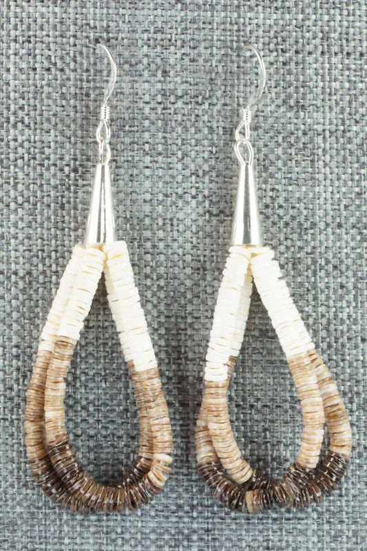 Shell & Sterling Silver Earrings - Ramona Bird