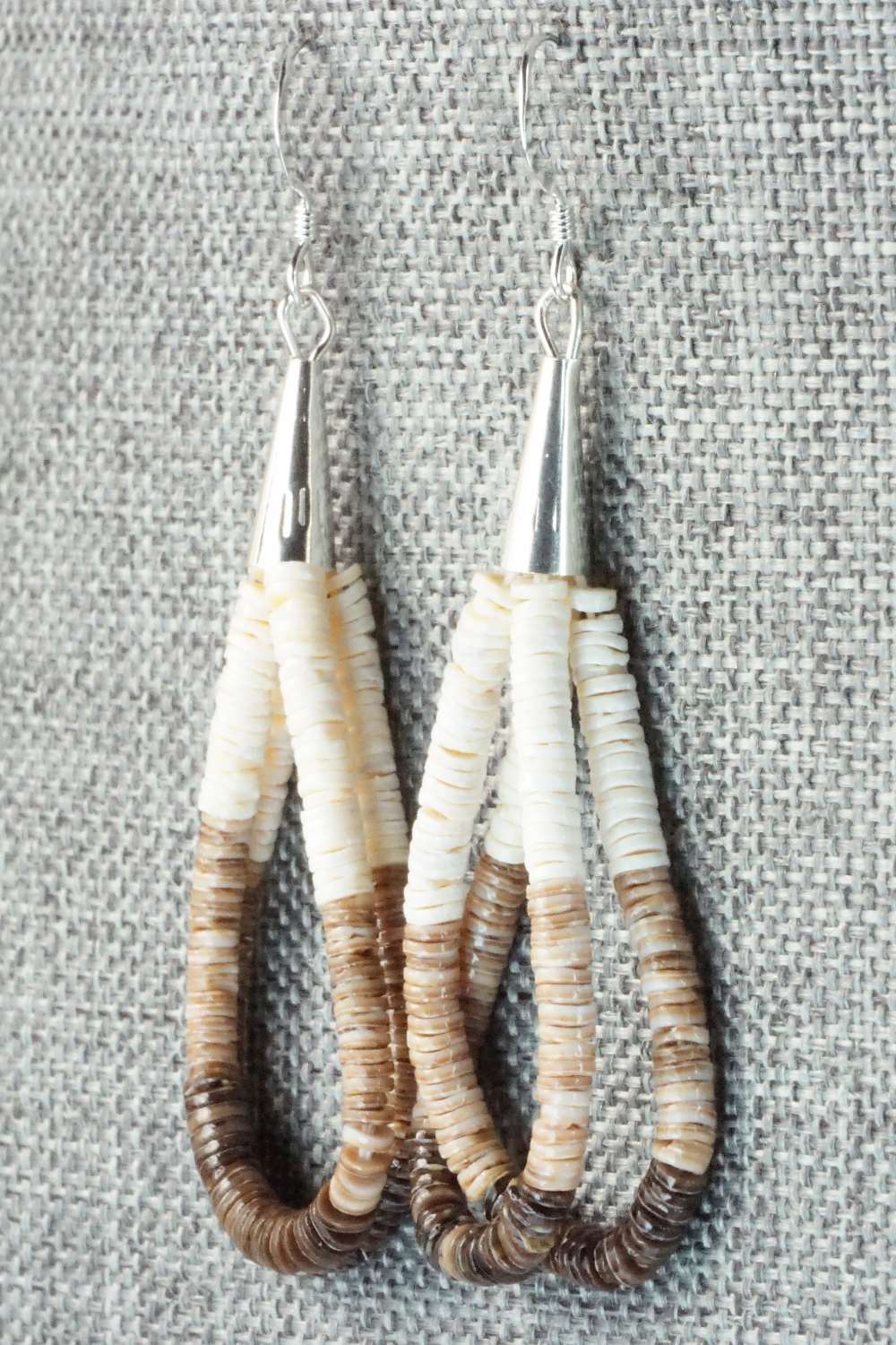 Shell & Sterling Silver Earrings - Ramona Bird