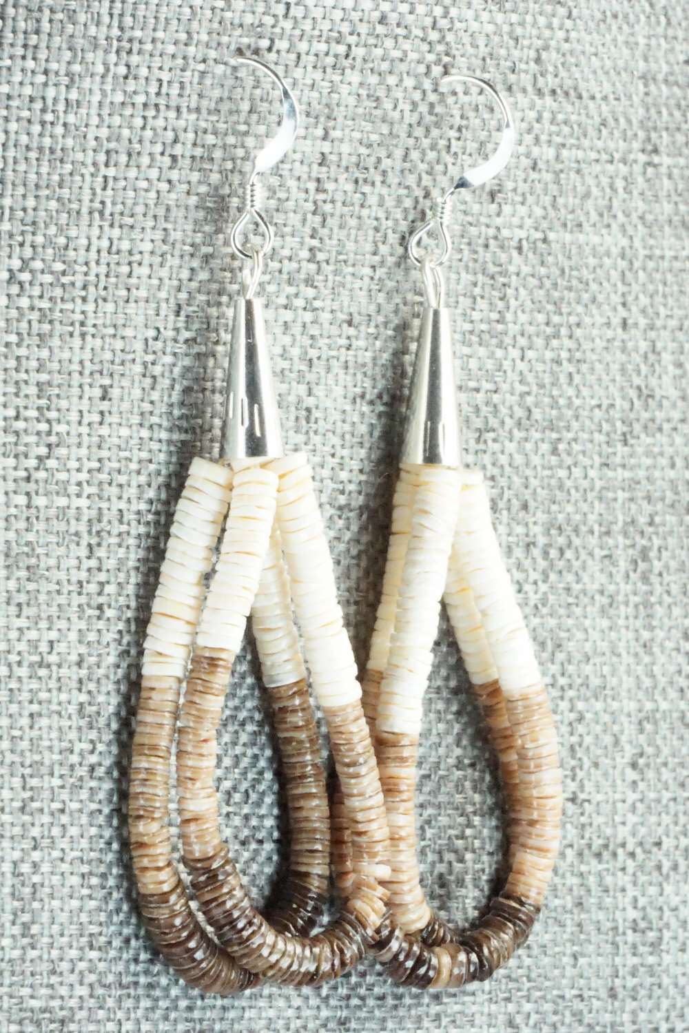 Shell & Sterling Silver Earrings - Ramona Bird