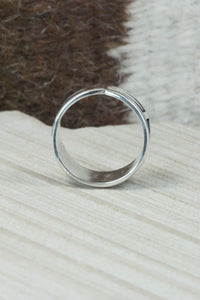 Sterling Silver Ring - Timothy Mowa - Size 9.5