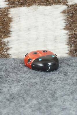 Lady Bug Zuni Fetish Carving - Reynold Lunasee