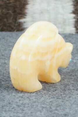 Mountain Lion Zuni Fetish Carving - Ronnie Lunasee