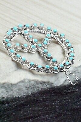 Turquoise & Sterling Silver Pendant - Waylon Johnson
