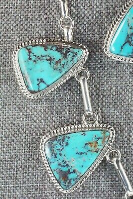 Turquoise & Sterling Silver Necklace - Raymond Delgarito - High Lonesome Trading