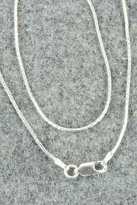 Sterling Silver Chain Necklace - Sterling Silver 24"