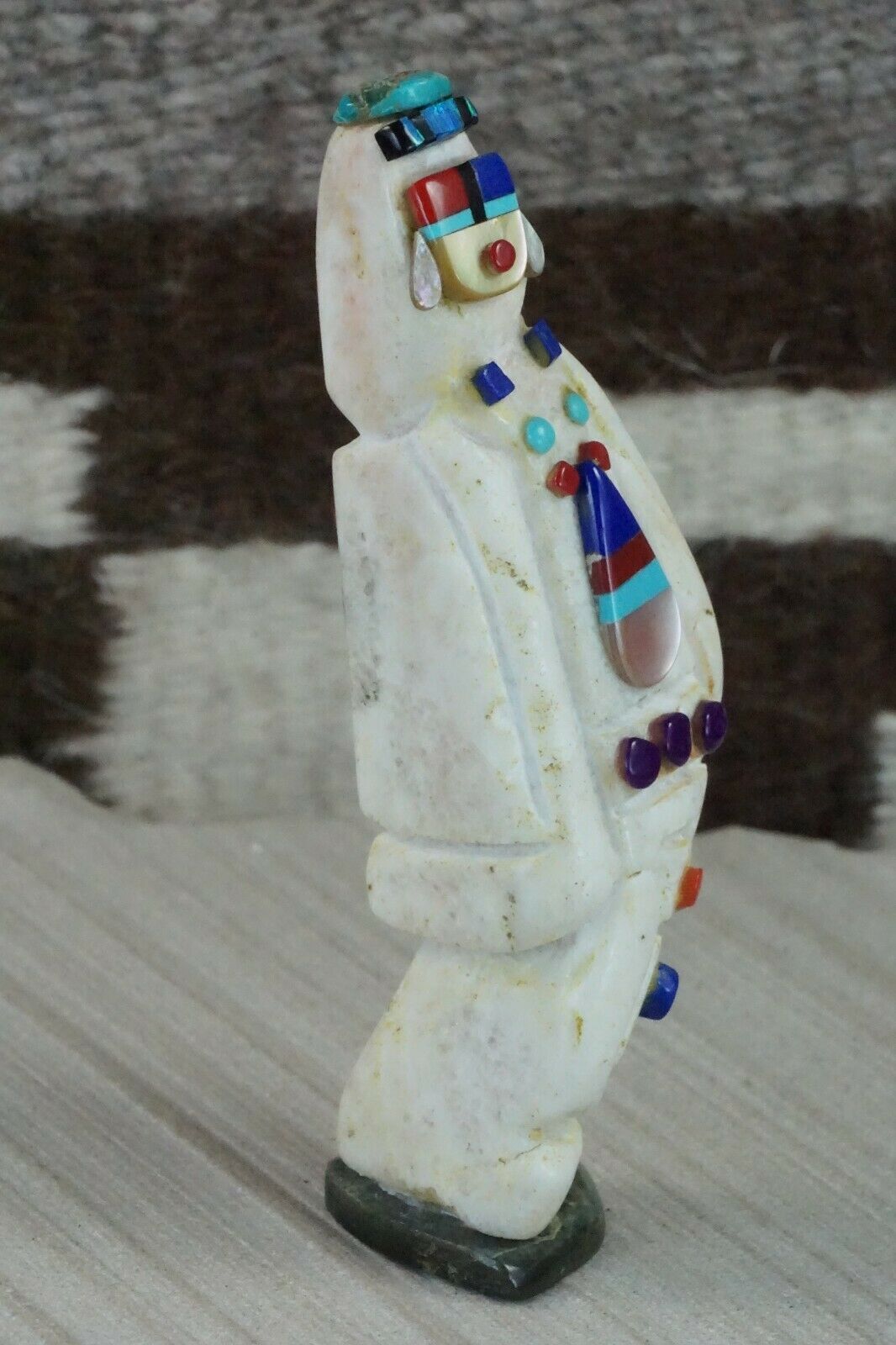Corn Maiden Zuni Fetish Carving - Roger Shebola