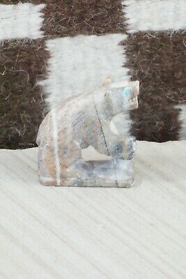 Bear Zuni Fetish Carving - Derrick Kaamasee