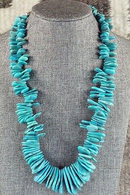 Turquoise & Sterling Silver Necklace - Louise Joe