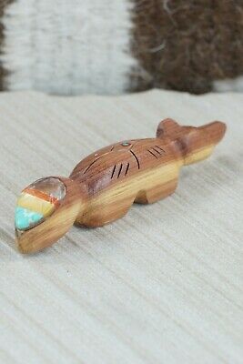 Wolf Zuni Fetish Carving - Brandon Phillips
