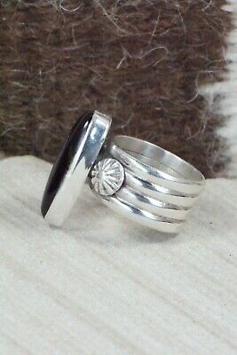 Onyx & Sterling Silver Ring - Ben Begay - Size 7.75
