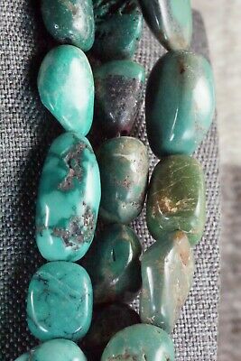 Turquoise & Sterling Silver Necklace - Navajo