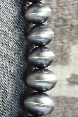 Sterling Silver Navajo Pearl Necklace - Presley Haley