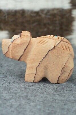 Bear Zuni Fetish Carving - Brandon Phillips