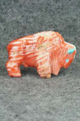 Buffalo Zuni Fetish Carving - Andres Quandelacy