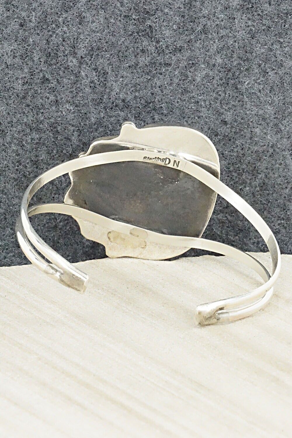 Turquoise & Sterling Silver Bracelet - Donavan Nez