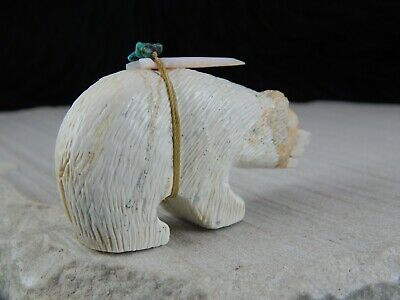Bear Zuni Fetish Carving - Douglas Martza - High Lonesome Trading