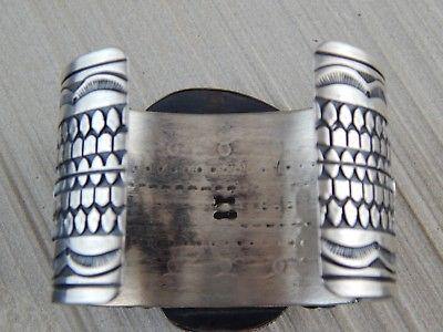 Navajo Turquoise & Sterling Silver Bracelet - Derrick Gordon - High Lonesome Trading