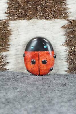 Lady Bug Zuni Fetish Carving - Reynold Lunasee