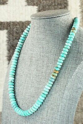Turquoise & Sterling Silver Necklace - Doreen Jake