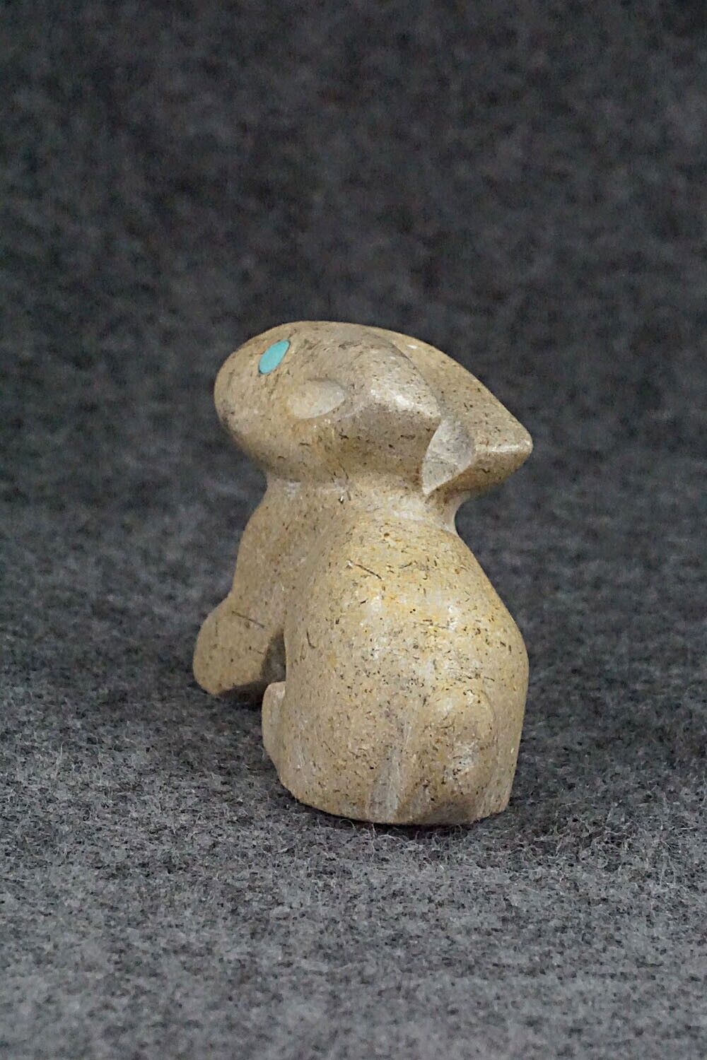 Rabbit Zuni Fetish Carving - Justin Natewa