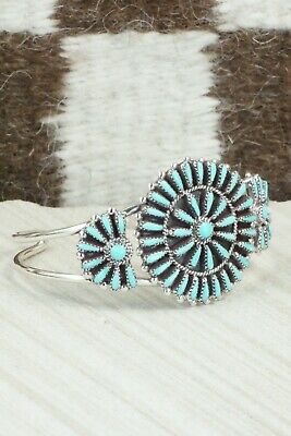Turquoise & Sterling Silver Bracelet - Judy Wallace