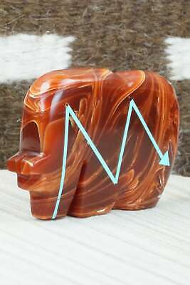 Bear Zuni Fetish Carving - Bernard Laiwakete