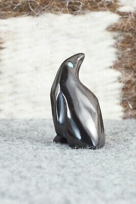 Penguin Zuni Fetish Carving - Calvert Bowannie
