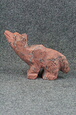 Wolf Zuni Fetish Carving - Jon Quam