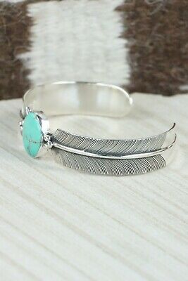 Turquoise & Sterling Silver Bracelet - Jerry Platero