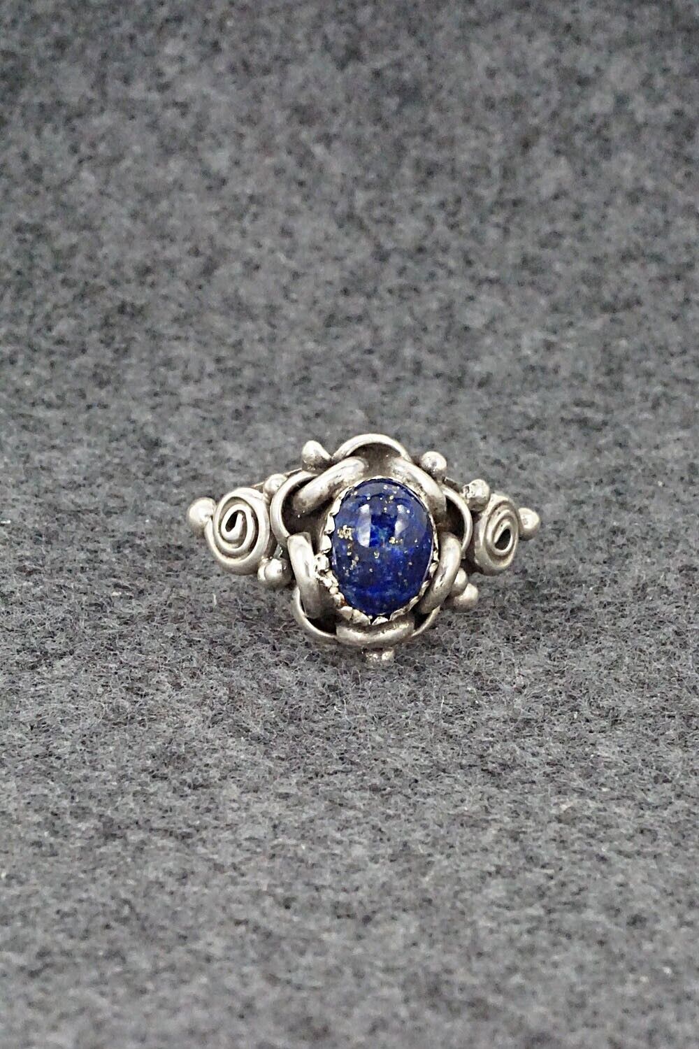 Lapis & Sterling Silver Ring - Maritta Martinez - Size 8.75