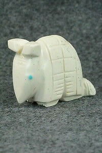 Armadillo Zuni Fetish Carving - Gilbert Lonjose
