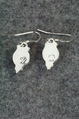 Spiny Oyster & Sterling Silver Earrings - Kim Whitehorse
