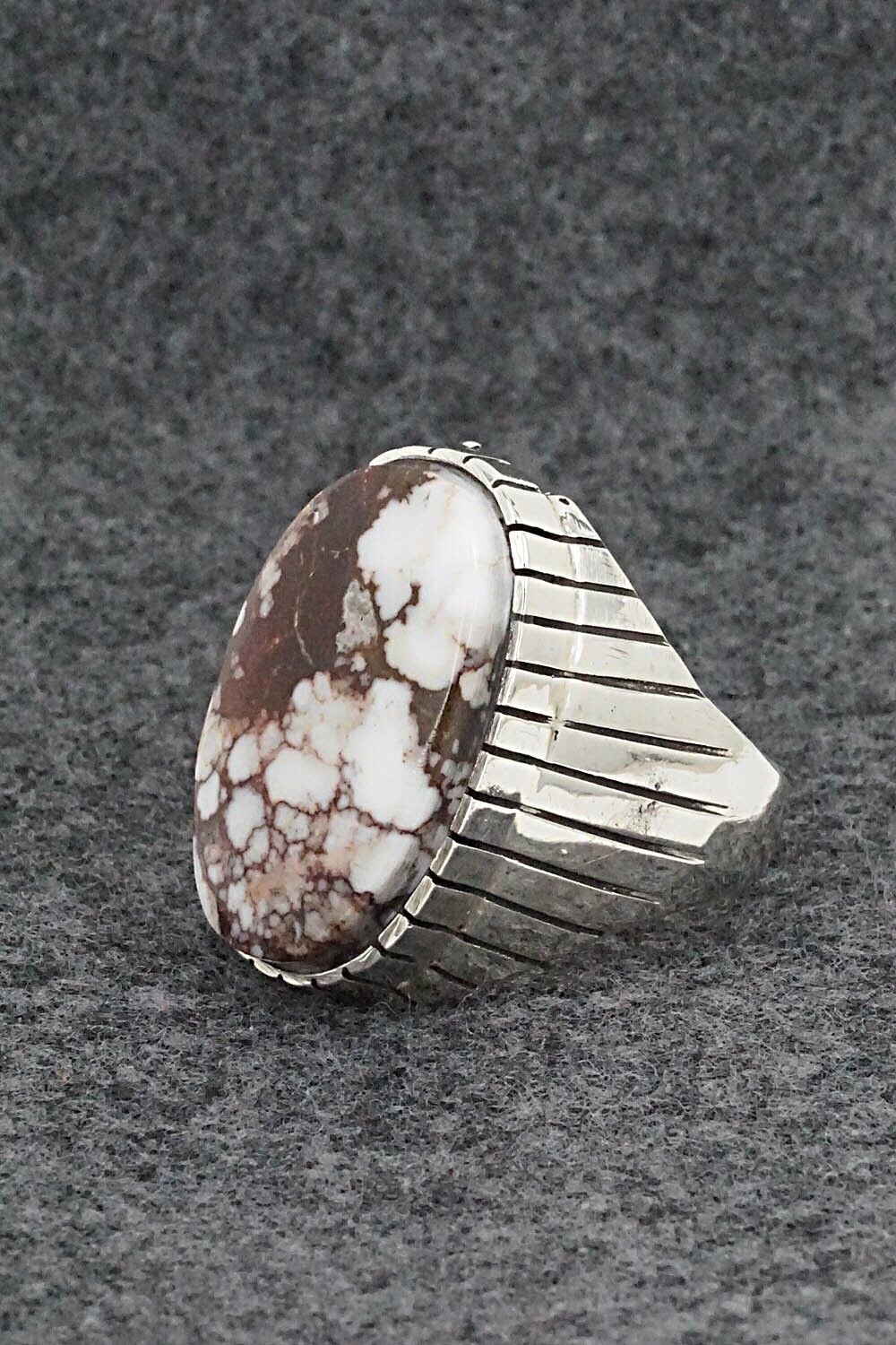 Wild Horse & Sterling Silver Ring - Trevor Jack - 10.25