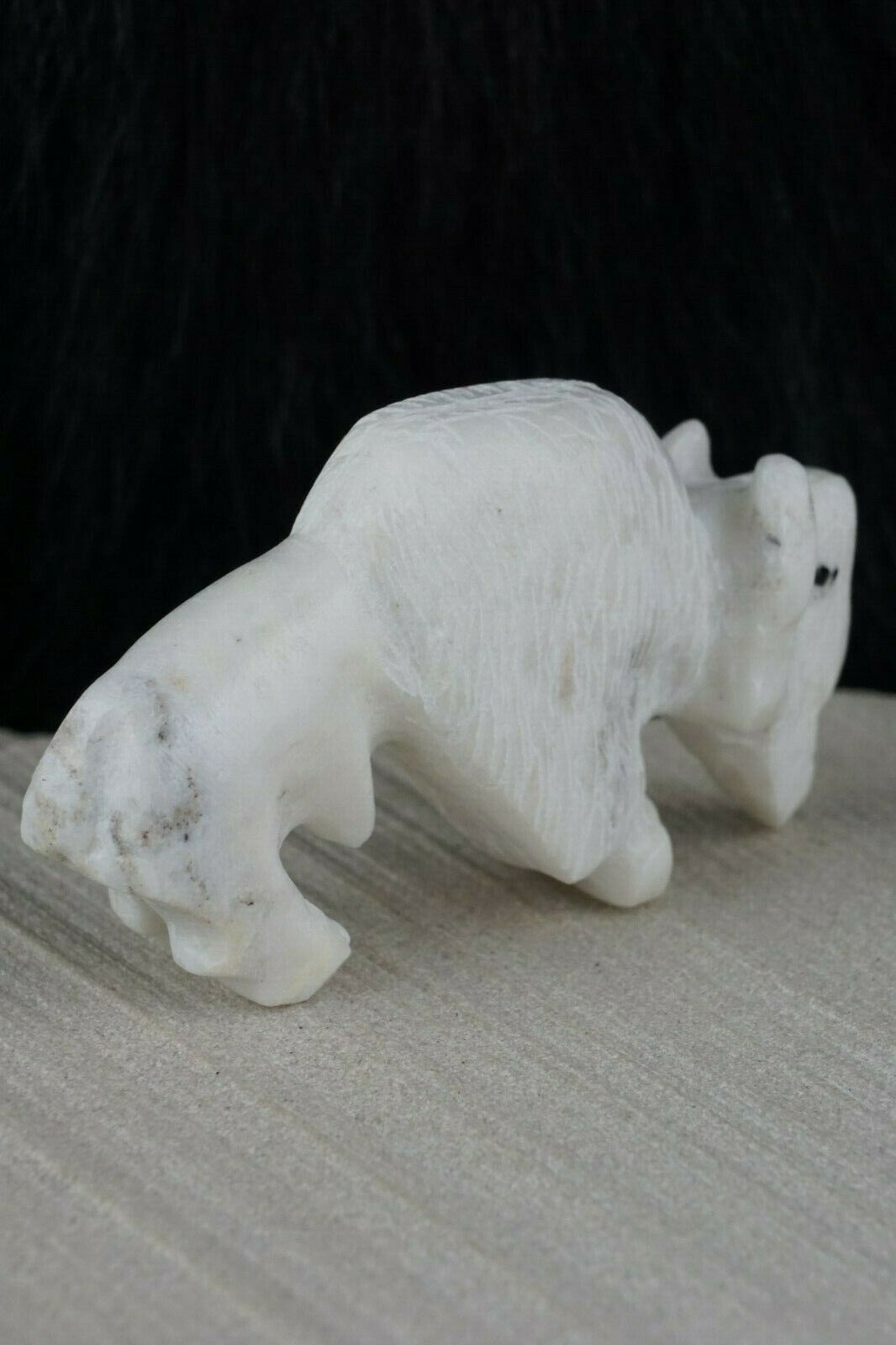 Buffalo Zuni Fetish Carving - Russell Shack - High Lonesome Trading